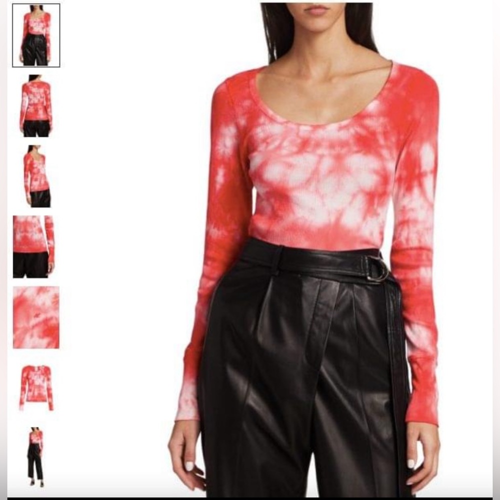 Helmut Lang Thermal Tie Dye Long Sleeve